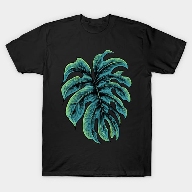 Monstera T-Shirt by midthos